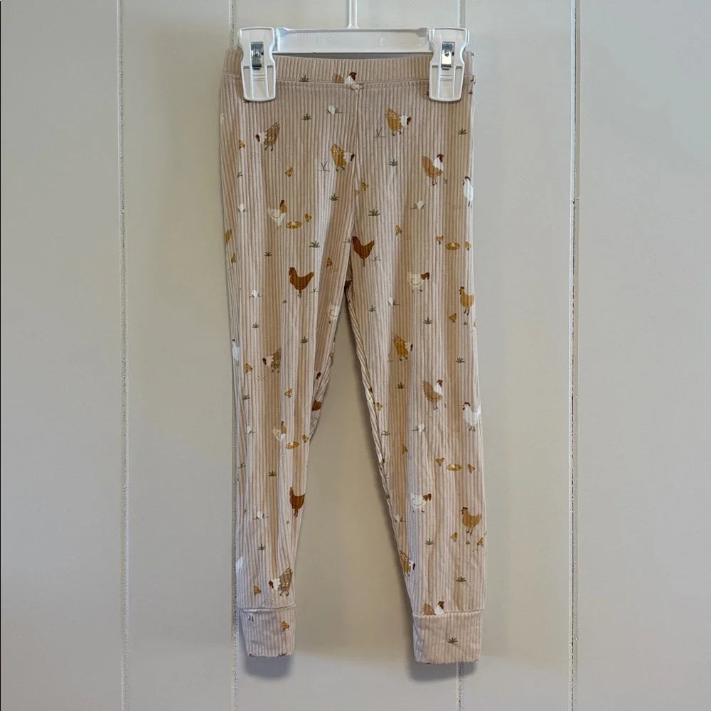 Brave Littles Ones Chicken Print Bamboo PJ Set - Picture 5 of 7